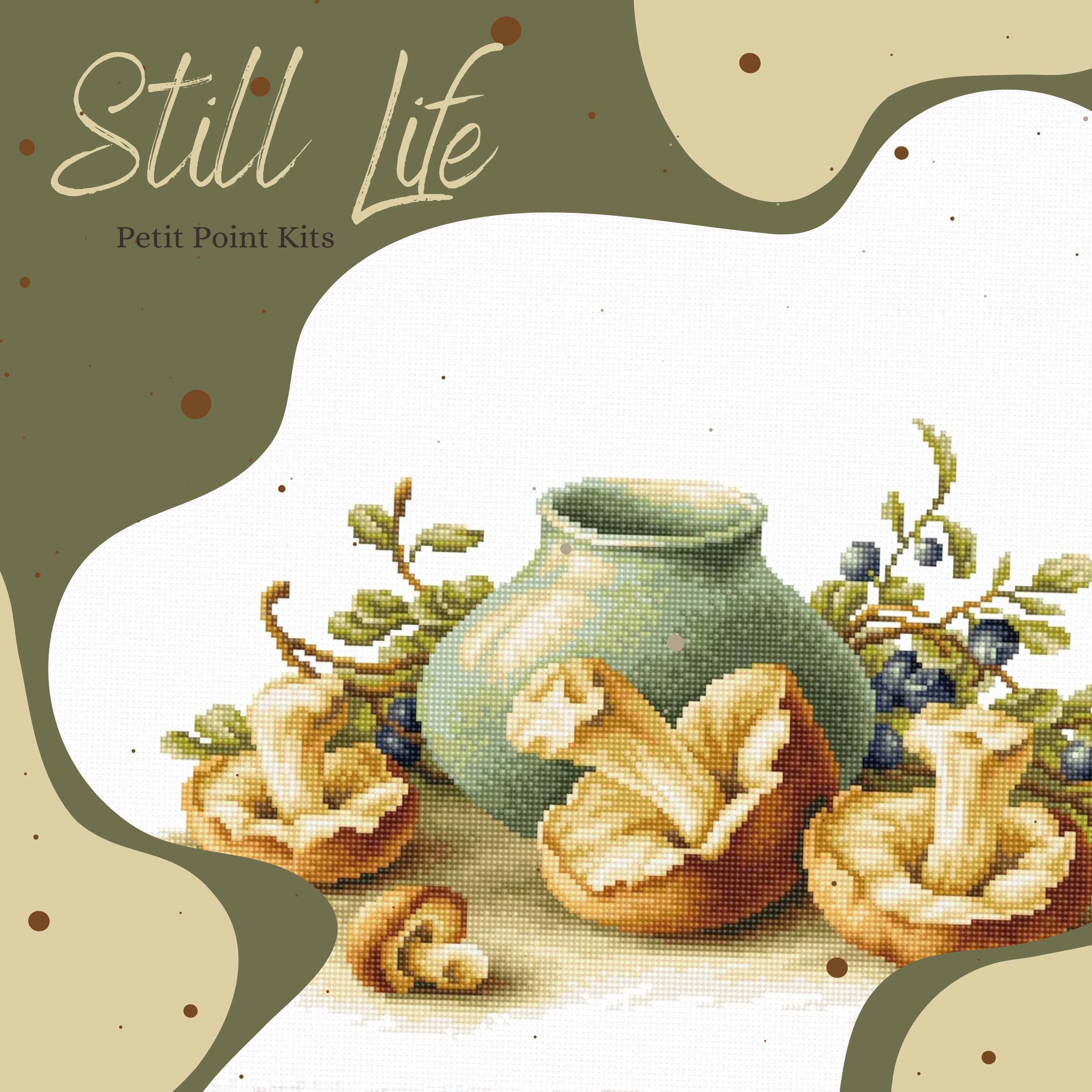 Still Life - Cross Stitch Kits – Luca-S