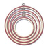 Red Embroidery Round Hoop - Nurge Flexible Hoop, Round Cross Stitch Hoop - Luca-S Hoops