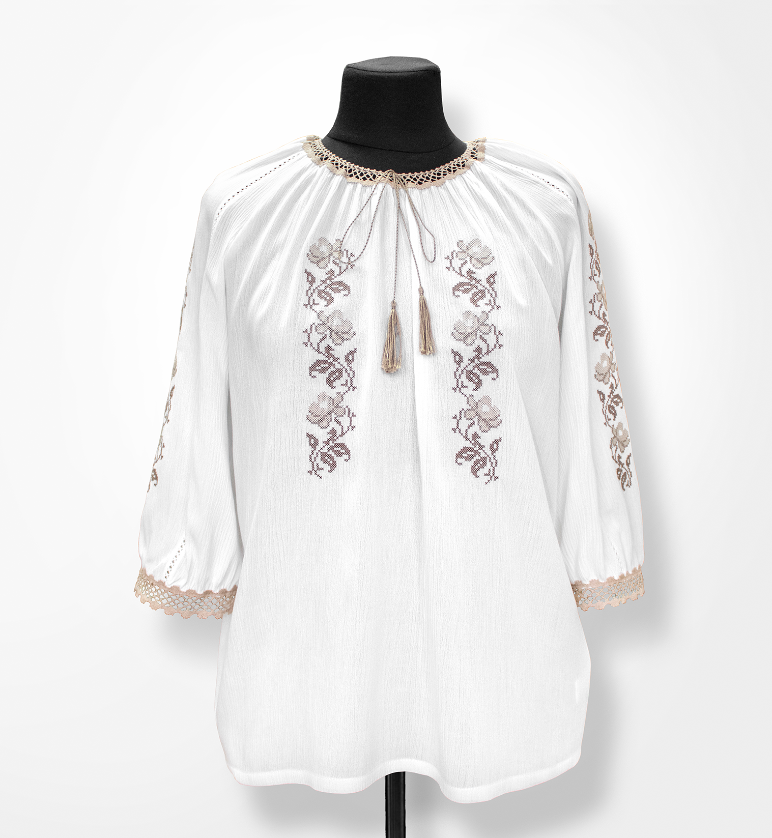 Romanian Traditional Blouse, F-163/1