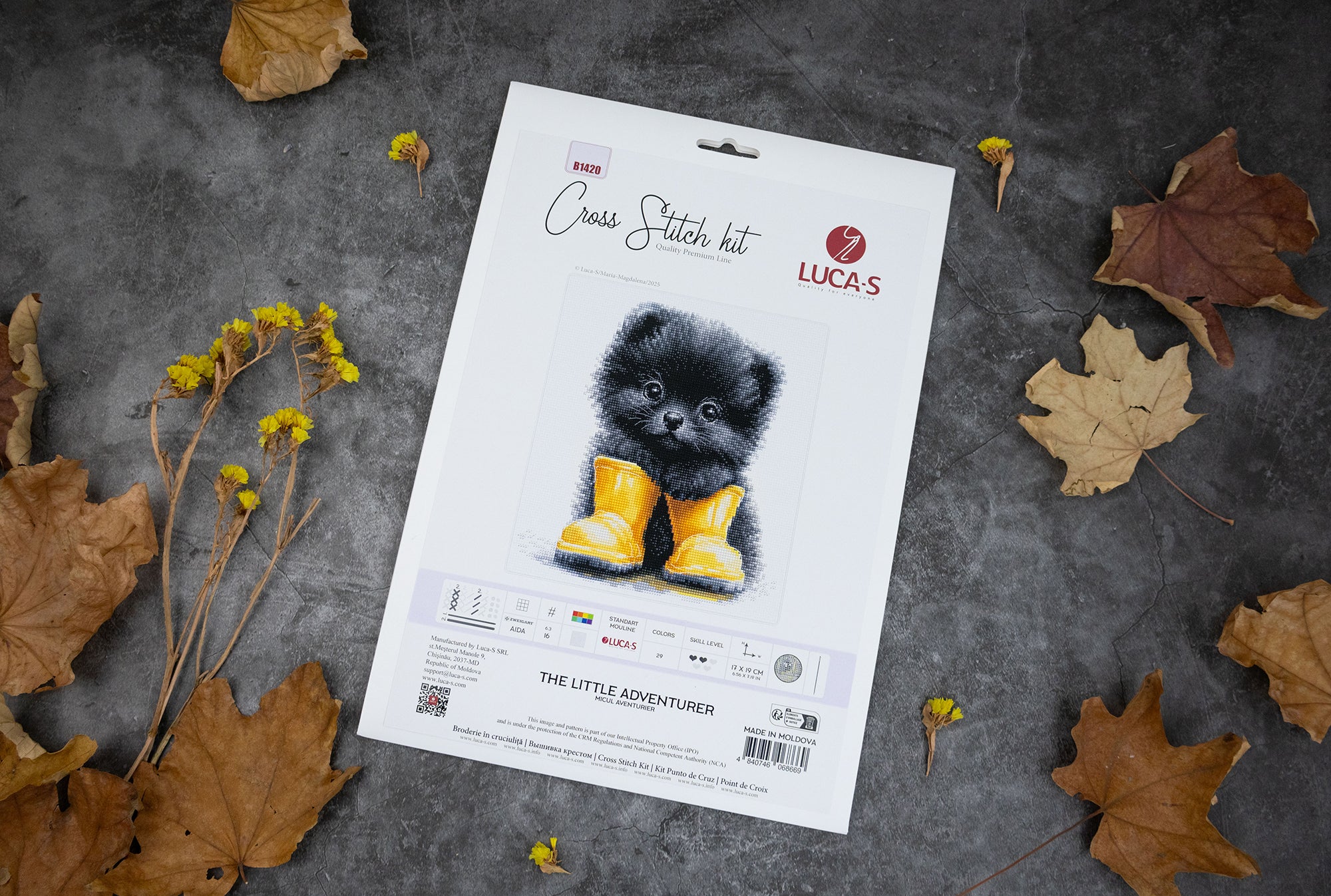 Cross Stitch Kit Luca-S - The Little Adventurer, B1420