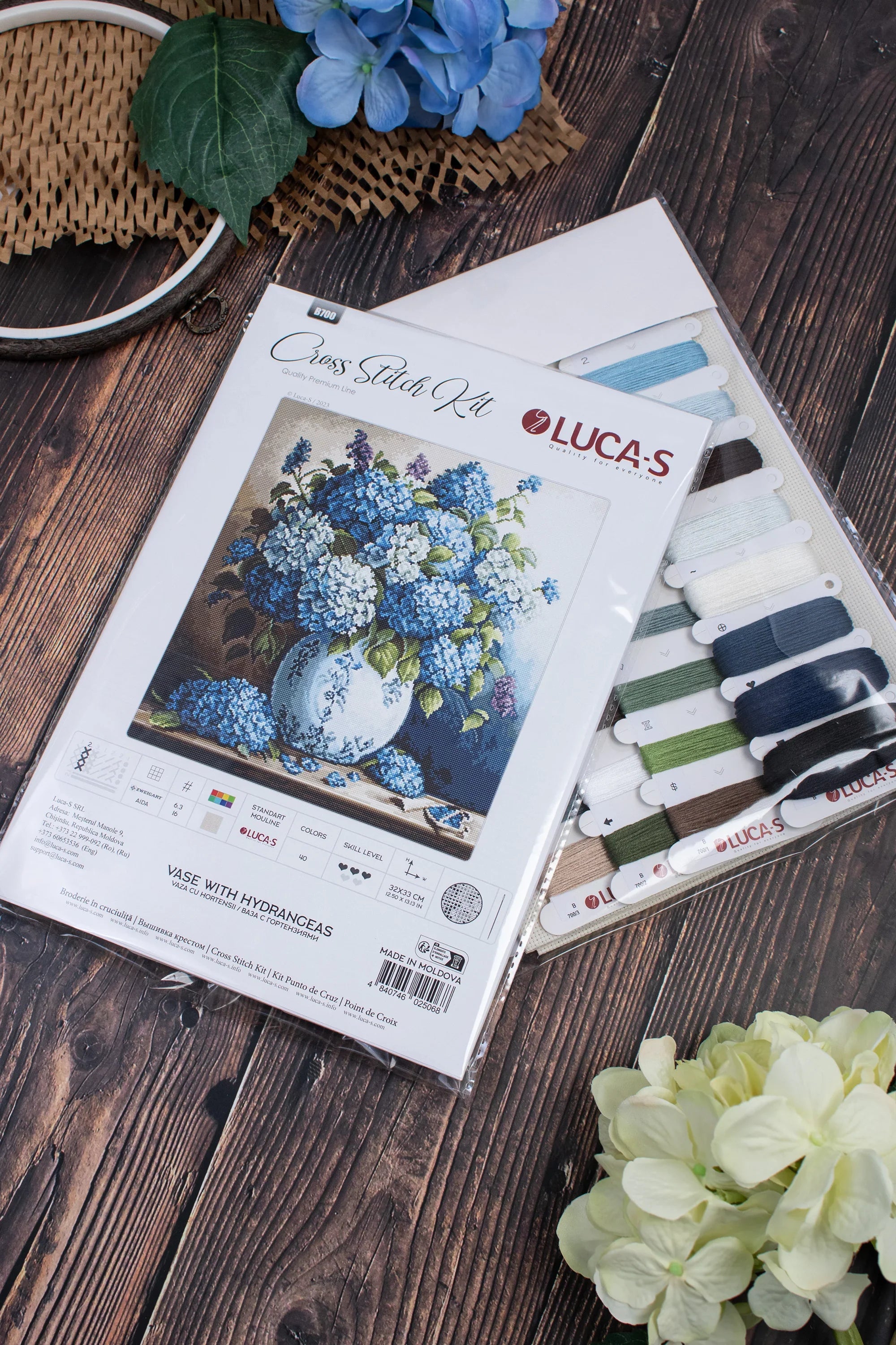 Still Life - Cross Stitch Kits – Luca-S