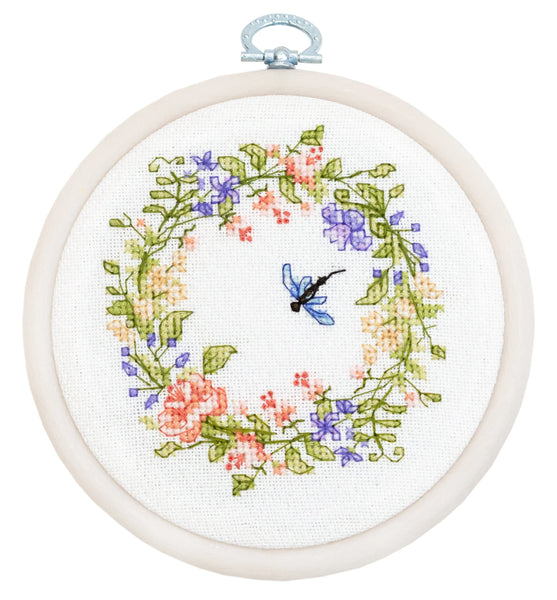 Cross Stitch Kit with Hoop Included Luca-S - In the Harmony of Spring,