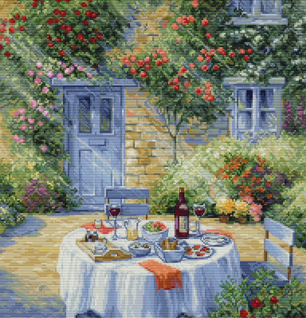 Pattern Romantic Garden, BU5055