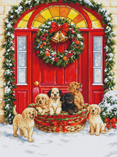 Cross Stitch Kit Luca-S - Santa's Delivery, BU5102