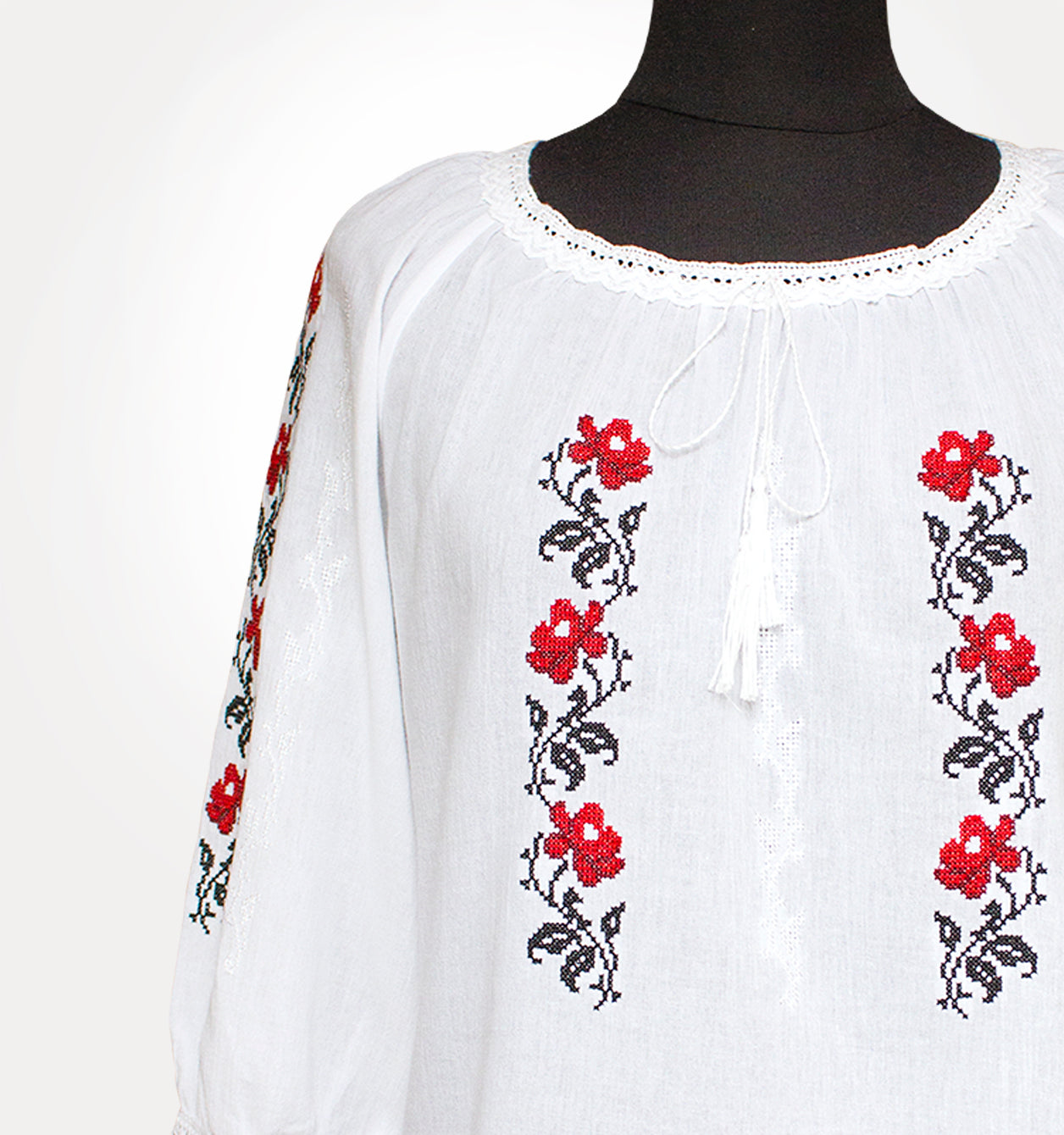 Romanian Traditional Blouse, F-163
