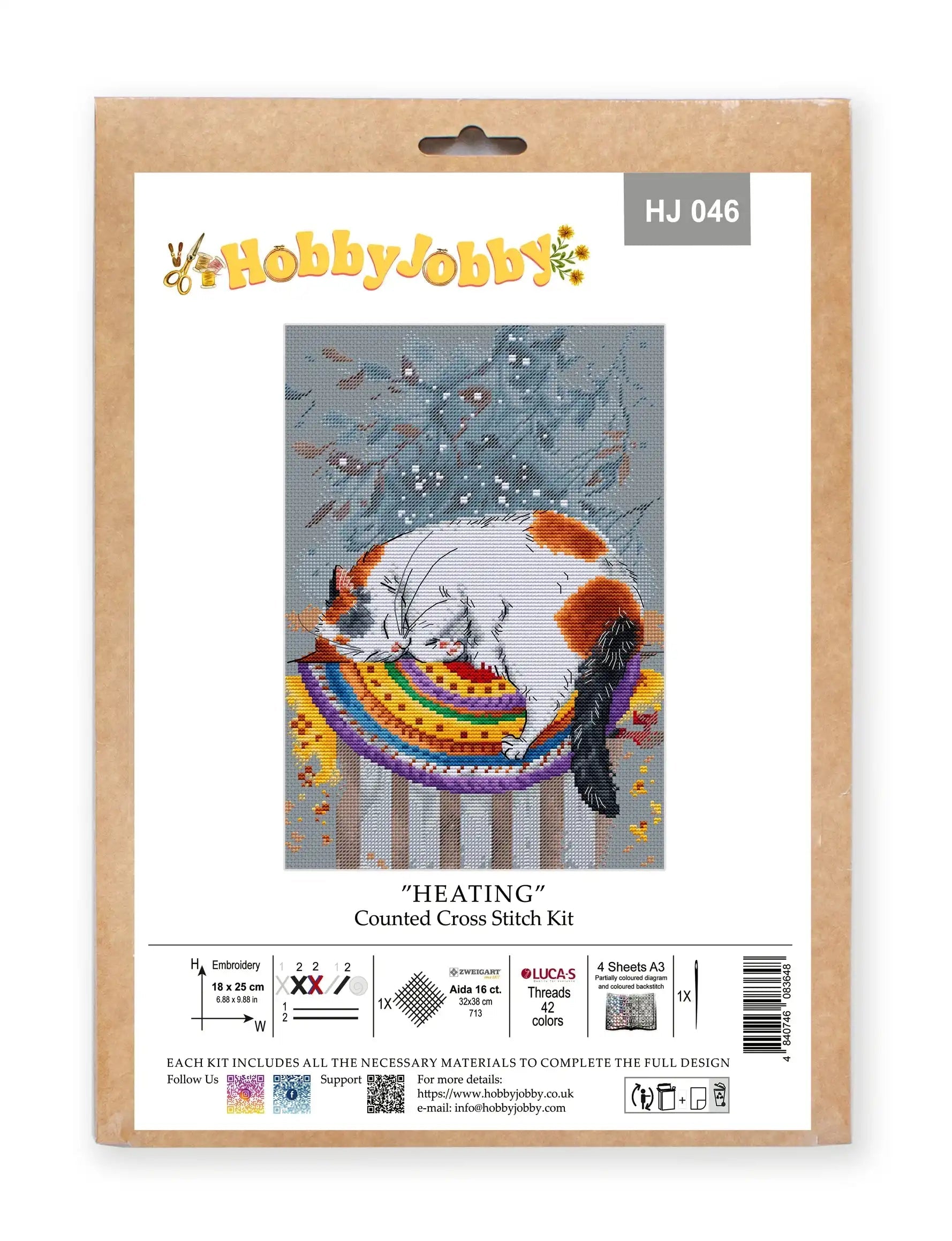Cross Stitch Kit HobbyJobby - Heating