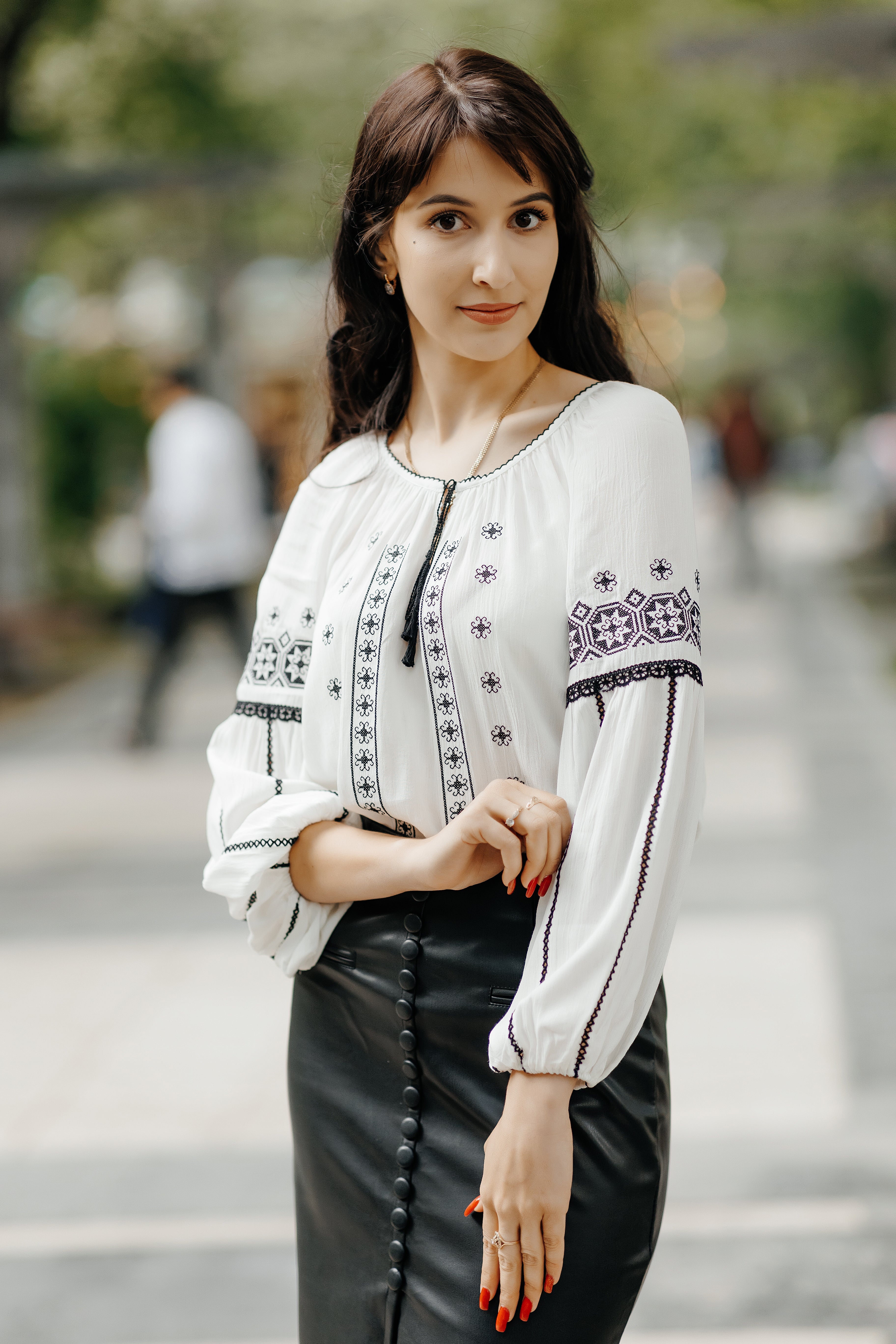 Romanian Traditional Blouse, F221
