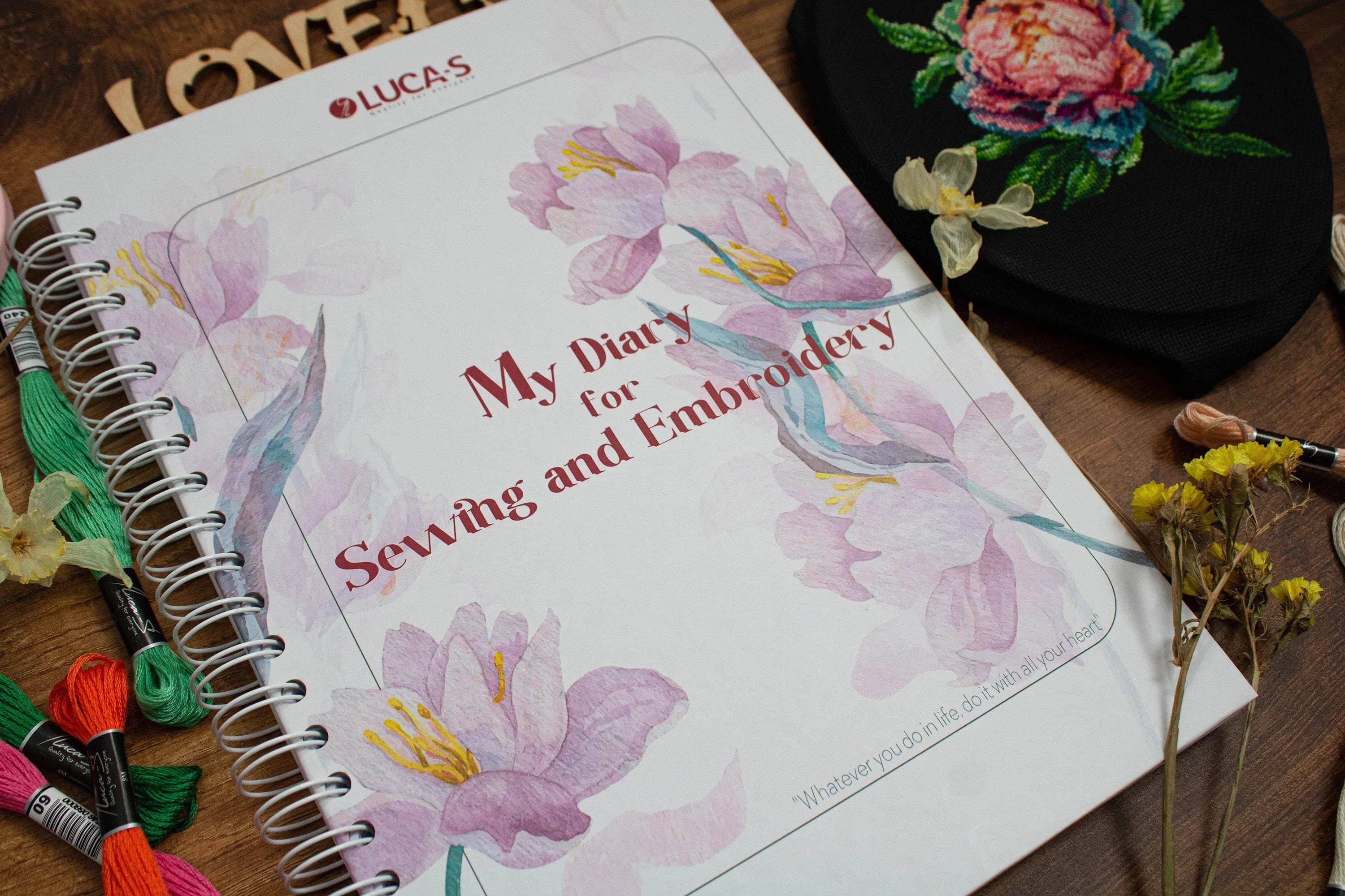 Cross Stitch Kit Luca-S - The Song of Cherry Blossoms, BU5105