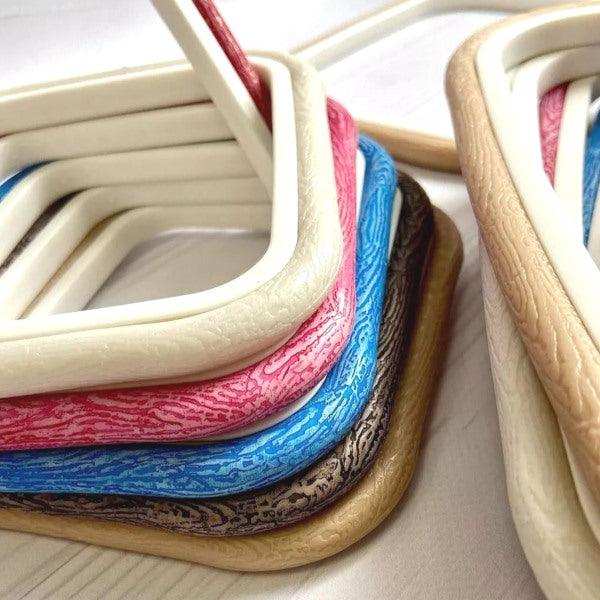 Blue Square Embroidery Hoop - Nurge Flexible Cross Stitch Hoop Hoops - HobbyJobby
