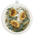 Cross Stitch Kit with Hoop Included Luca-S - Sunflower, BC202 - Luca-S Cross Stitch Kits