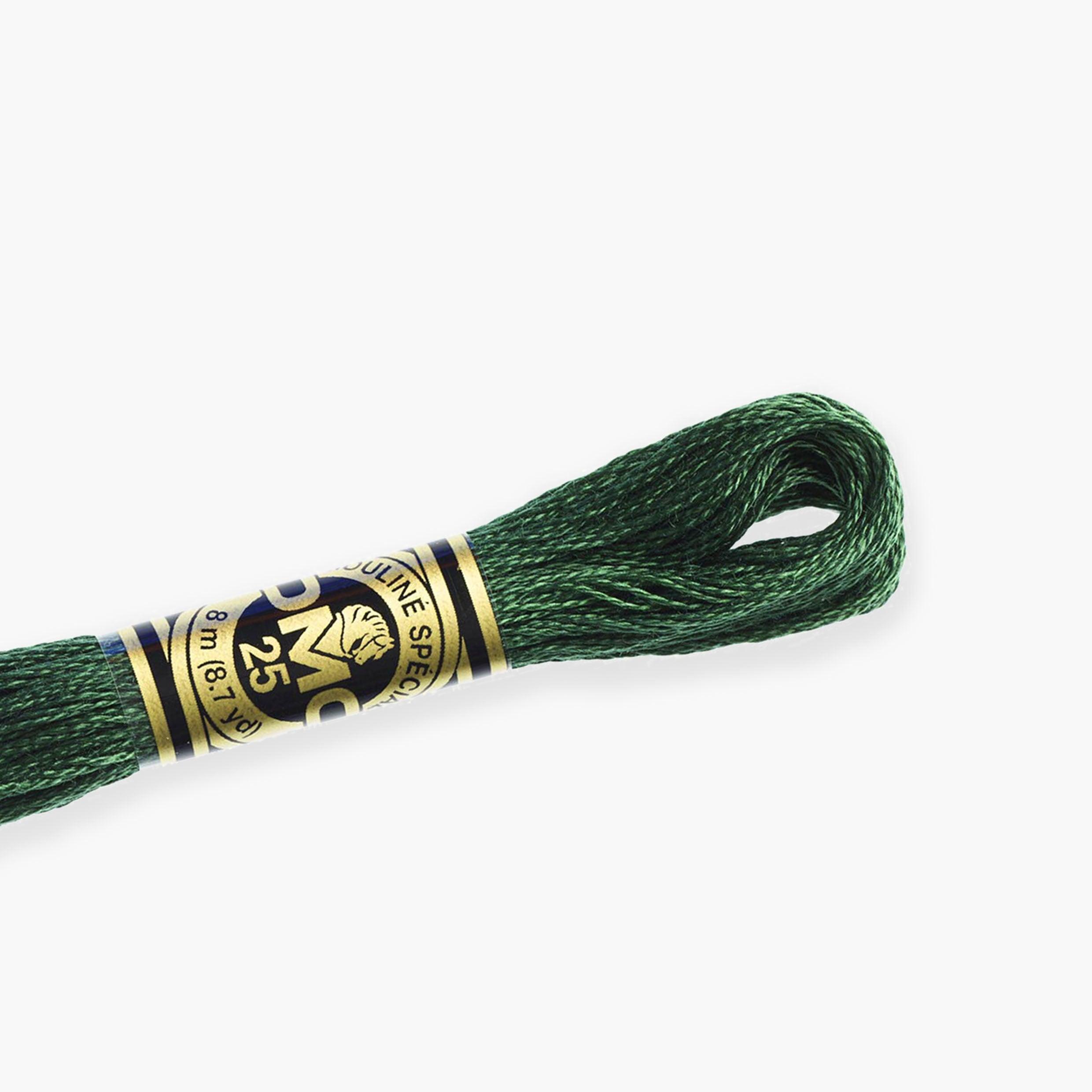 DMC Green Range - DMC Stranded Cotton - HobbyJobby