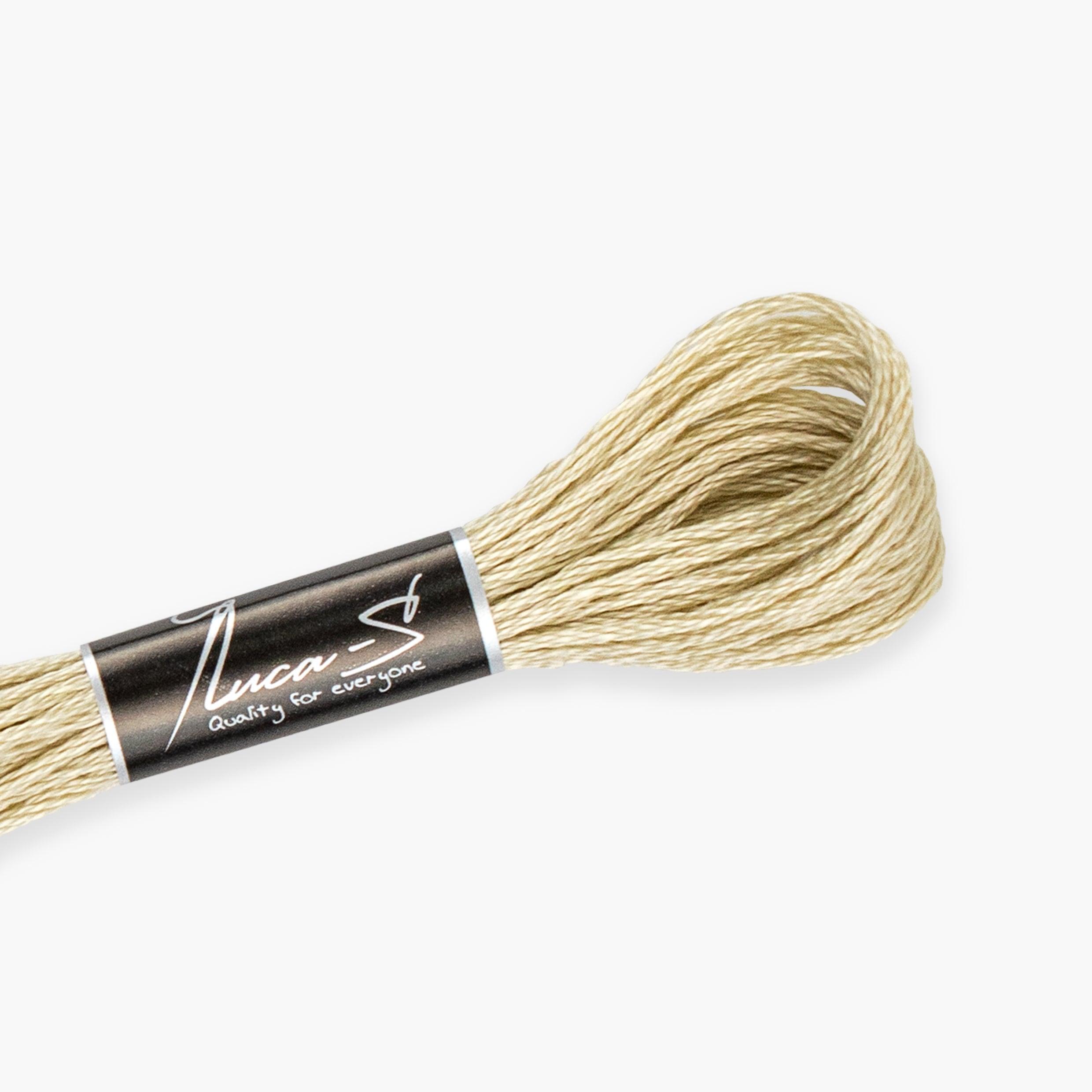 White-Beige Range Stranded Cotton Luca-S