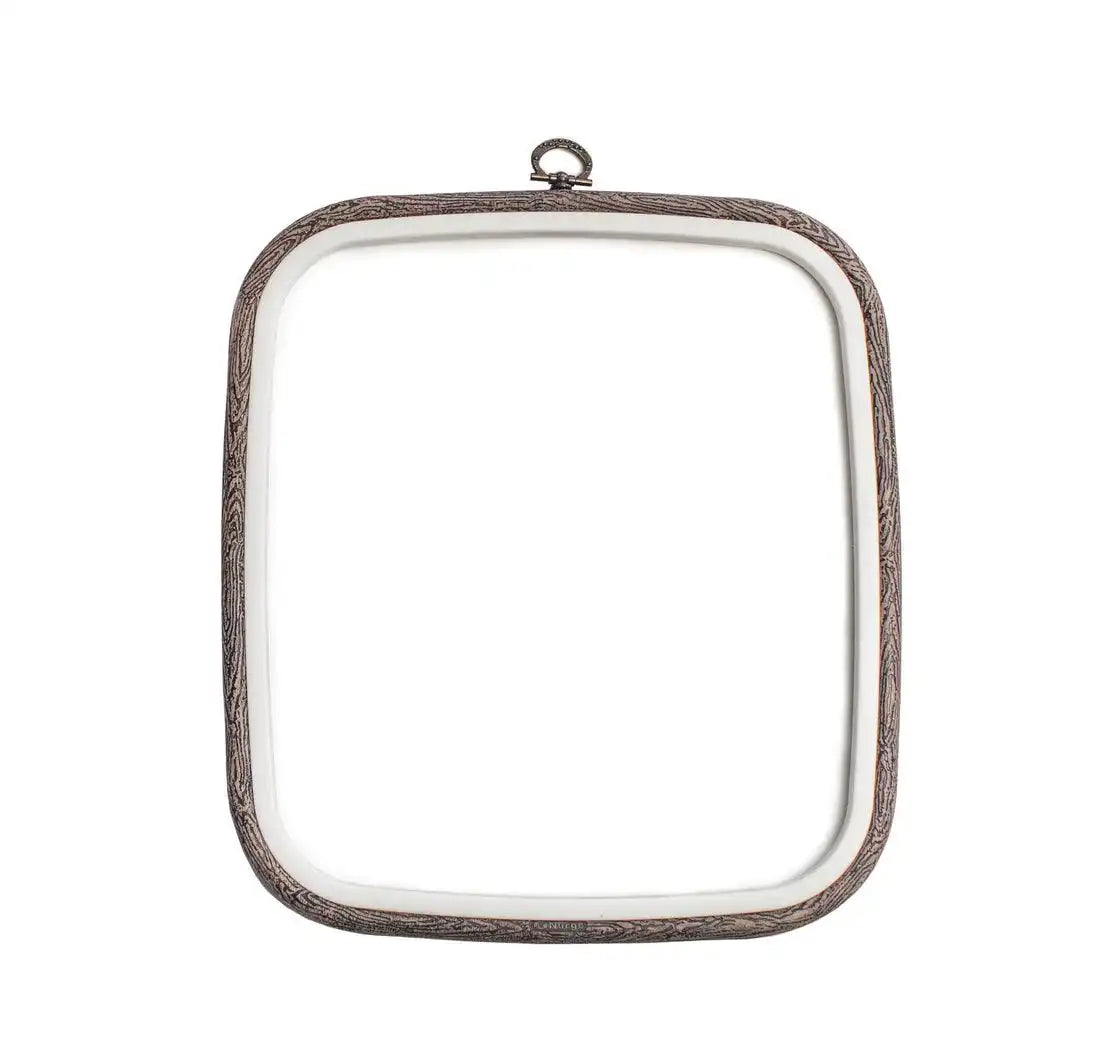 Transparent Square Embroidery Hoop - Nurge Flexible Cross Stitch Hoop Nurge Hoops - HobbyJobby