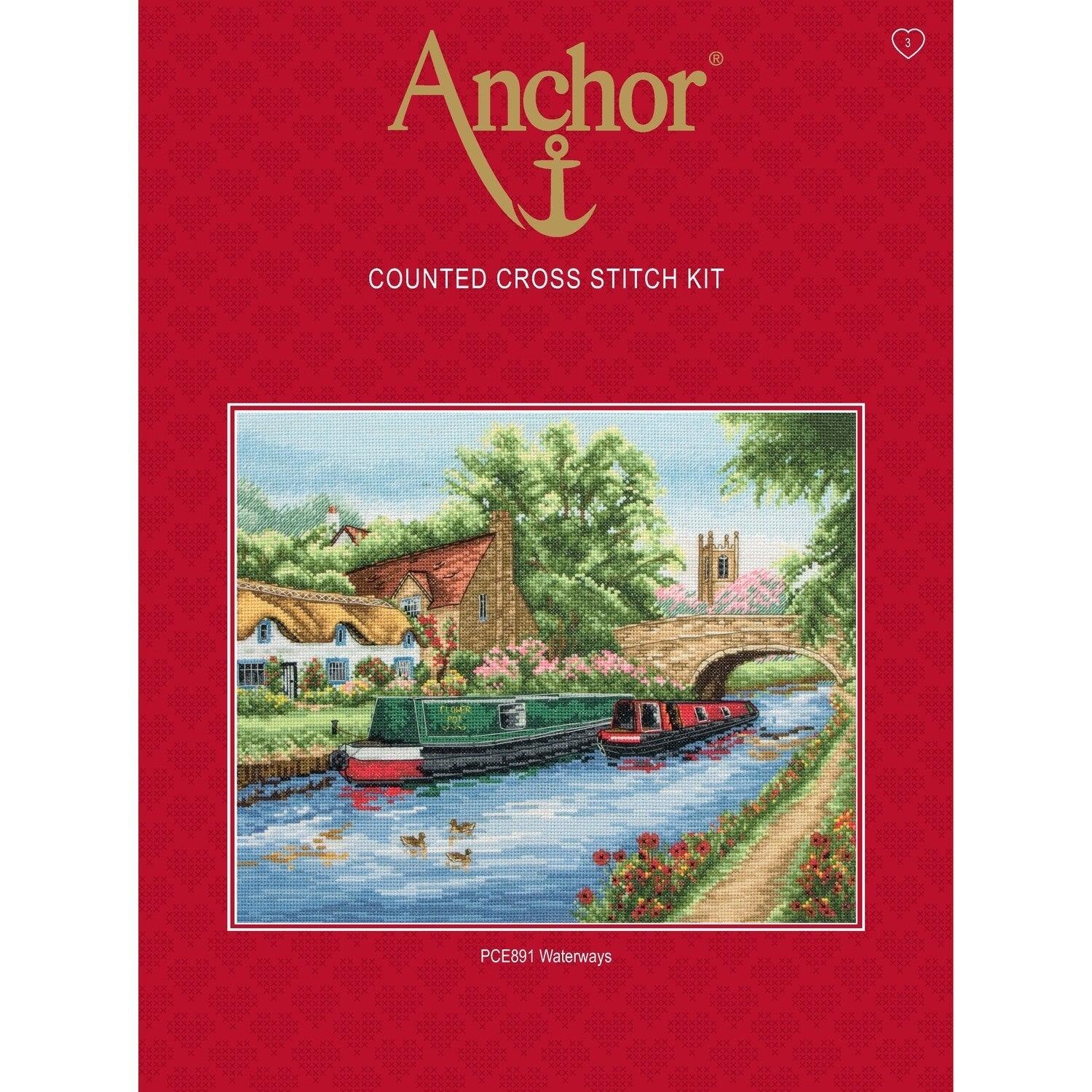 Anchor Cross Stitch Kit - Waterways - Luca-S Cross Stitch Kits