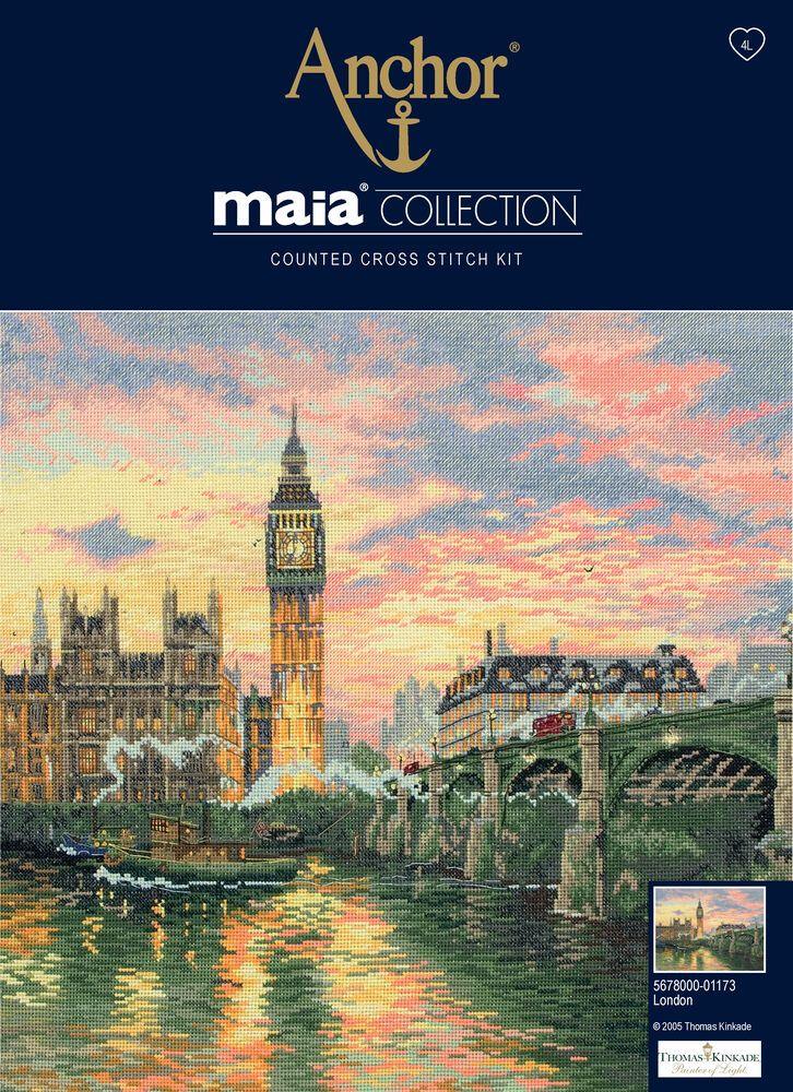 Counted Cross Stitch Kit Maia - London - Luca-S Cross Stitch Kits