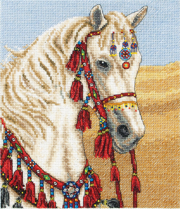 Cross Stitch Kit Anchor - Arabian Horse - Luca-S Cross Stitch Kits