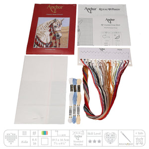 Cross Stitch Kit Anchor - Arabian Horse - Luca-S Cross Stitch Kits