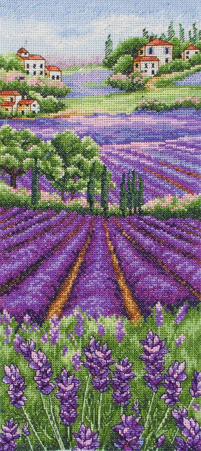 Cross Stitch Kit Anchor- Provence Lavender - Luca-S Cross Stitch Kits