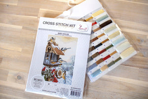 Cross Stitch Kit Luca-S - Bird House, BU4021 - Luca-S Cross Stitch Kits