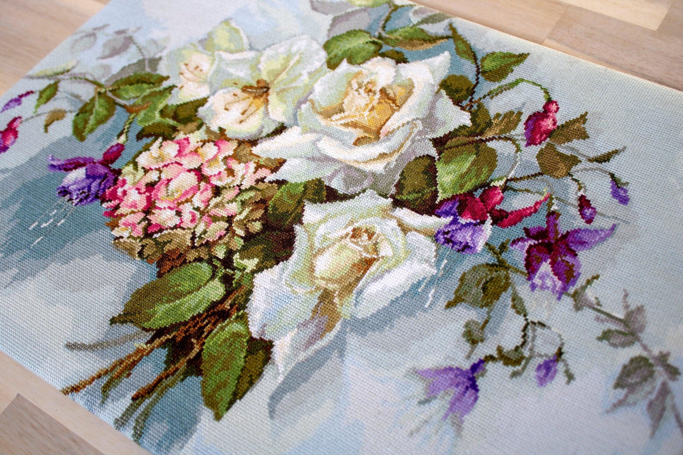 Cross Stitch Kit Luca-S - Bouquet of roses BA2363 - Luca-S Cross Stitch Kits