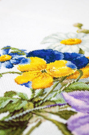 Cross Stitch Kit Luca-S - Flower Bouquet, B2348 - Luca-S
