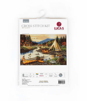 Cross Stitch Kit Luca-S - Gold Creek, BU5021 - Luca-S Cross Stitch Kits