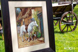 Cross Stitch Kit Luca-S - Next to the cabin, B572 - Luca-S