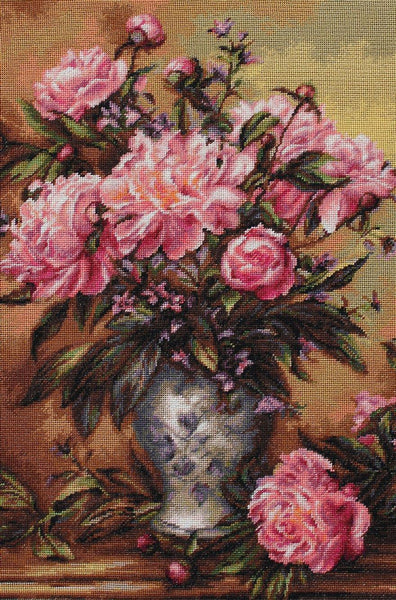 Luca-S Kreuzstich-Set 'Auftauen' – 46x32,5 Cm, Mit Anchor-Garn & Zweigart-Stoff, 41 Farben
