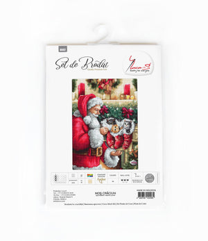 Cross Stitch Kit Luca-S - Santa Claus, B602 - Luca-S Cross Stitch Kits