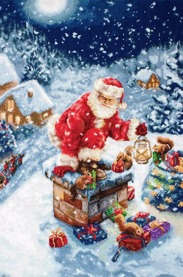 Cross Stitch Kit Luca-S - Santa Claus - Christmas Gifts, B577 - Luca-S