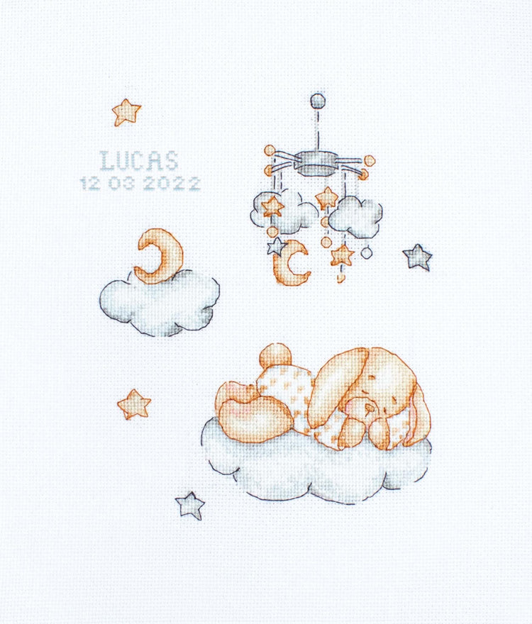 Cross Stitch Kit Luca-S - Sleepy, B1193 - Luca-S Cross Stitch Kits