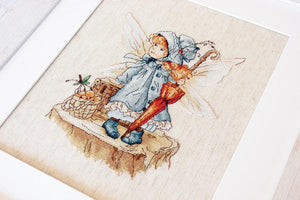 Cross Stitch Kit Luca-S - The Autumn Fairy, B1110 - Luca-S