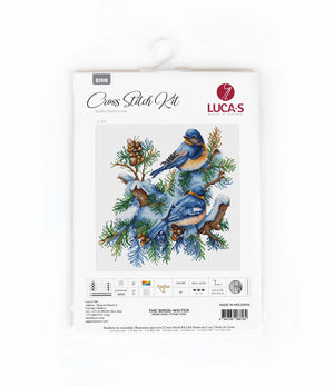 Cross Stitch Kit Luca-S - The Birds-Winter, B2418 - Luca-S Cross Stitch Kits