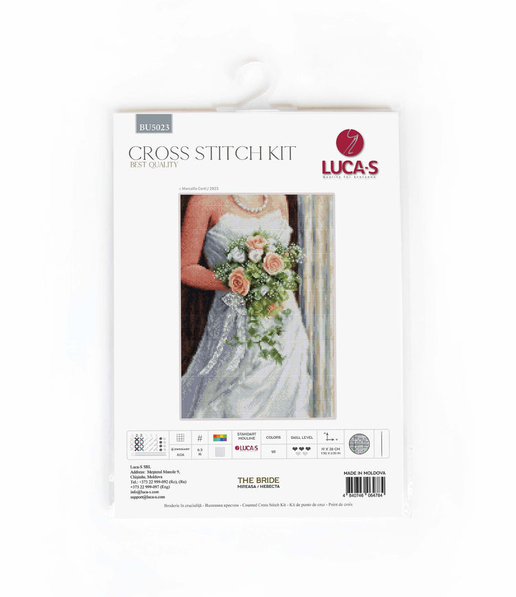 Cross Stitch Kit Luca-S - The Bride, BU5023 - Luca-S Cross Stitch Kits
