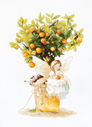 Cross Stitch Kit Luca-S - The orange tree fairy, B1112 - Luca-S