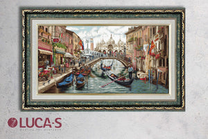 Cross Stitch Kit Luca-S - Venice, BU5003 - Luca-S