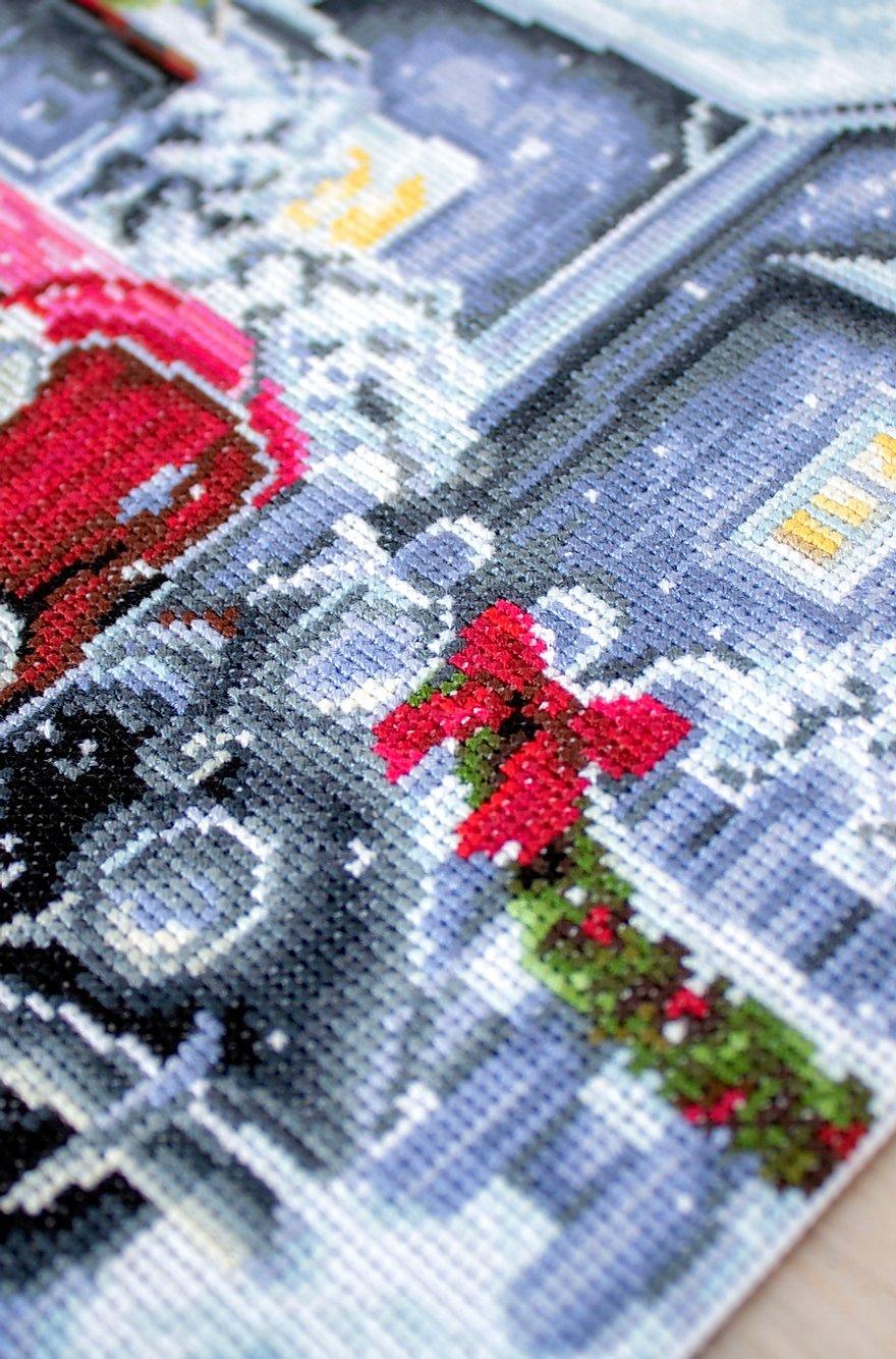Cross Stitch Kit Luca-S - Winter Holidays, BU4010 - Luca-S Cross Stitch Kits