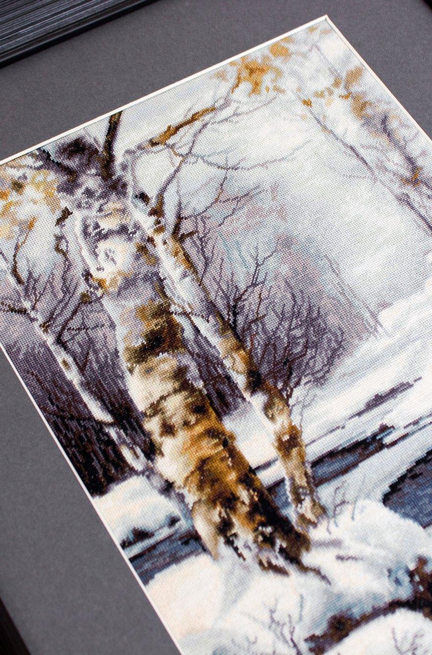 Cross Stitch Kit Luca-S - Winter Landscape, B560 - Luca-S