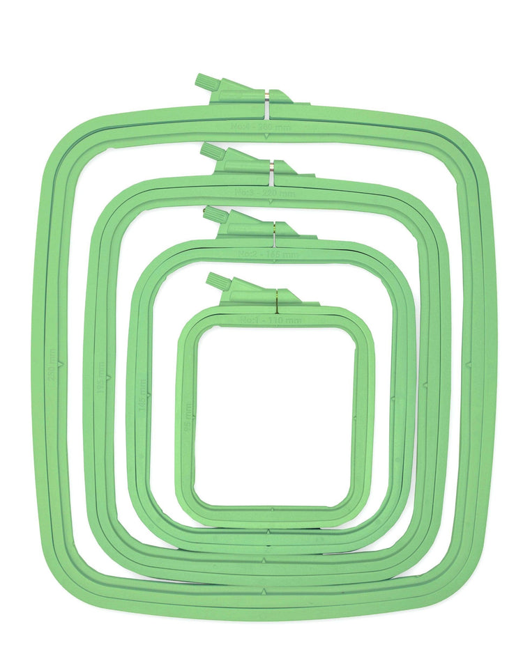 Embroidery Hoop, Green Color - Luca-S Hoops