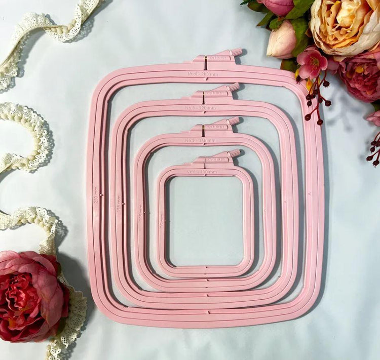 Embroidery Hoop, Pink - Nurge