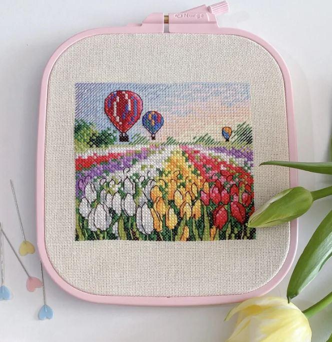 Embroidery Hoop, Pink - Nurge - Luca-S Hoops