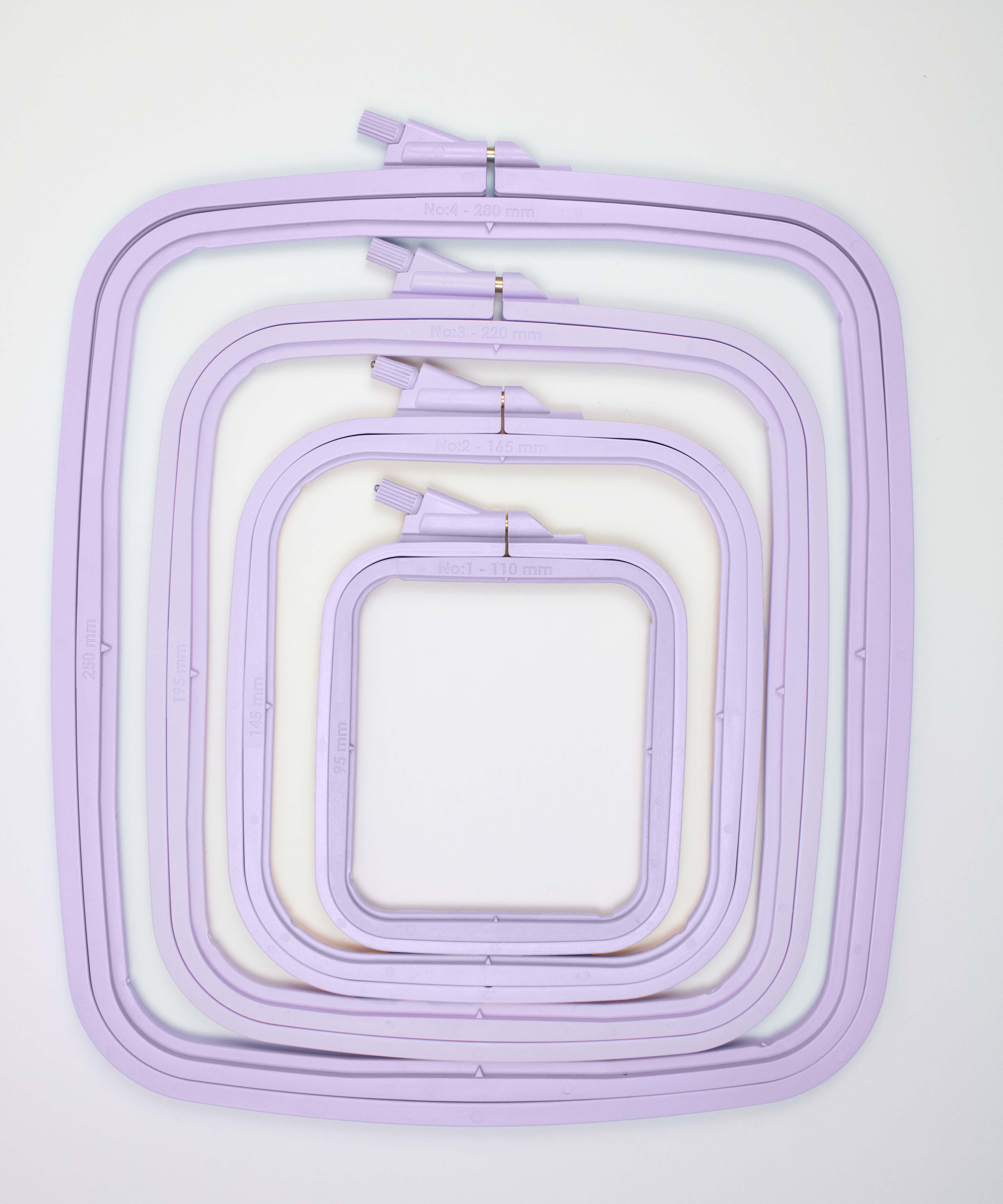 Embroidery Hoop, Purple - Nurge - Luca-S 