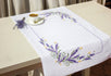 Table Topper - Cross Stitch Kit Table Cloth, FM012 - Luca-S Table Topper Kits