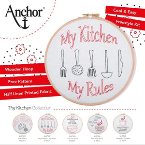 The Kitchen Collection - AHP502, My Kitchen - My Rules - Luca-S Cross Stitch Kits