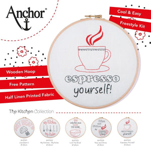 The Kitchen Collection - AHP505, Espresso Yourself - Luca-S Cross Stitch Kits