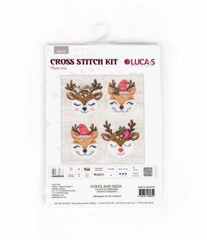 Toys Cross Stitch Kit Luca-S - Foxes and Deer JK032 - Luca-S