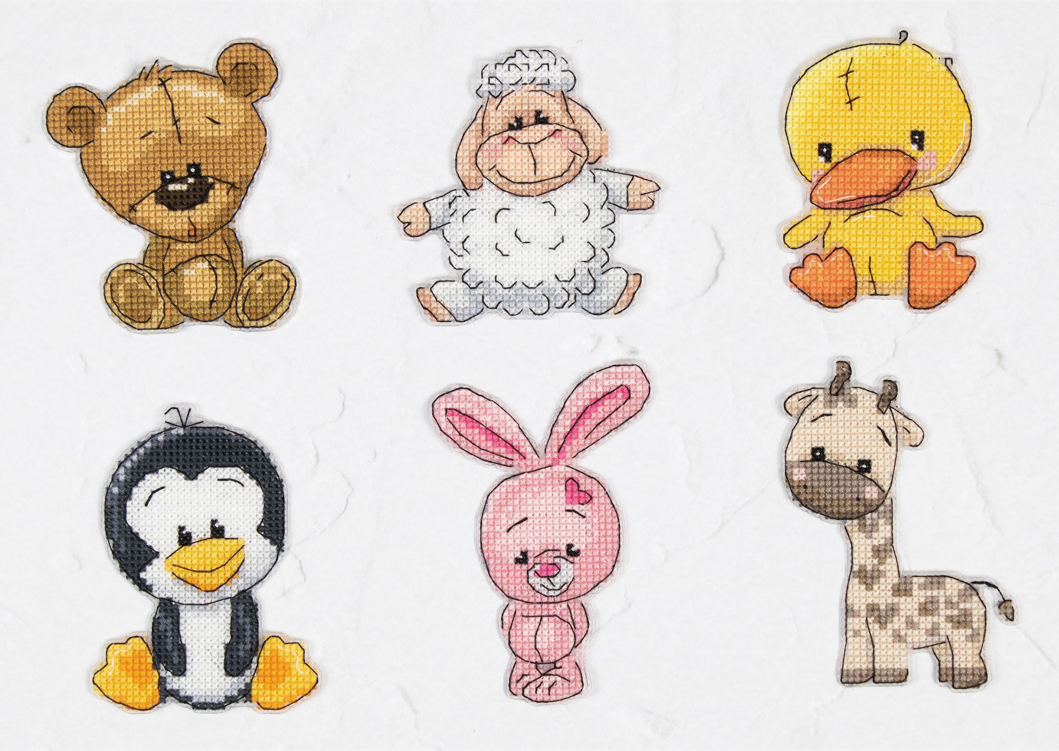 Toys Cross Stitch Kits - Friends 2, JK039 - Luca-S Cross Stitch Toys