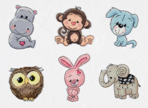 Toys Cross Stitch Kits - JK041 Friends 4 - Luca-S Cross Stitch Toys