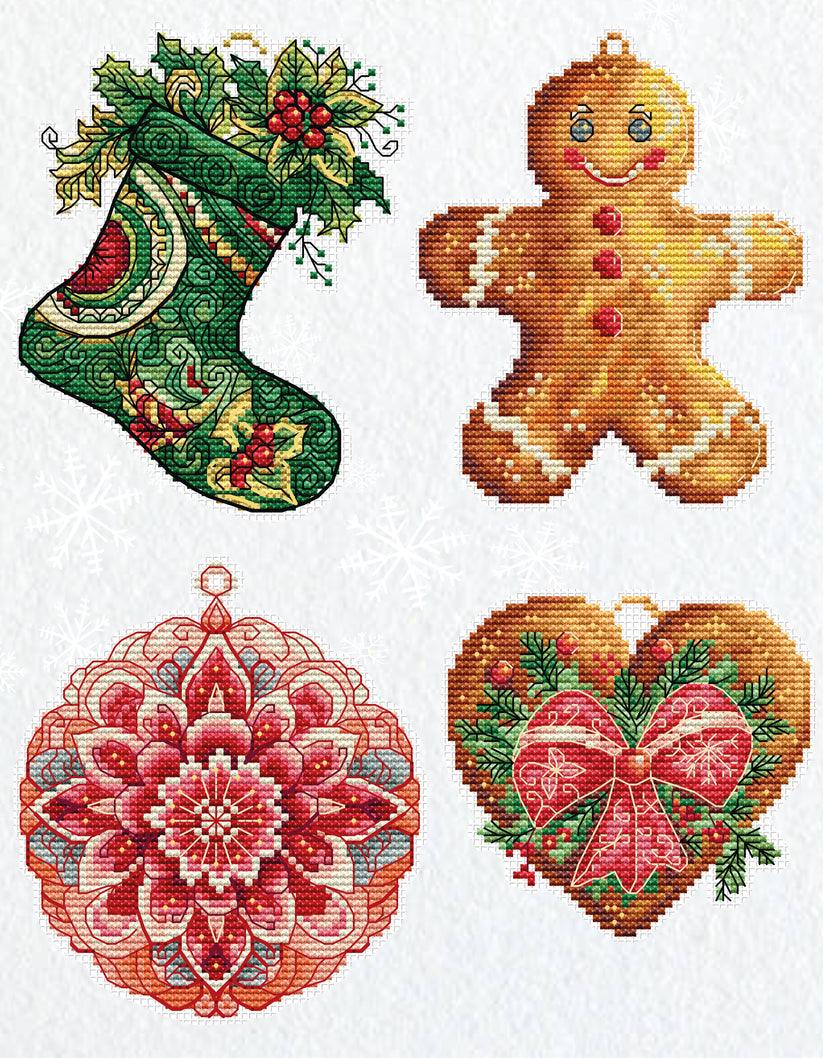 Toys Cross Stitch Kits - Winter Decorations, JK043 - Luca-S Cross Stitch Toys