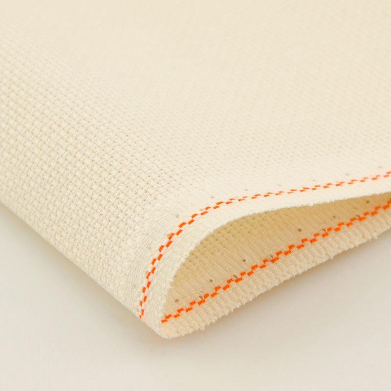 Zweigart Aida 14 Ct. Needlework Fabric, Cream, Color 264 - Luca-S Fabric
